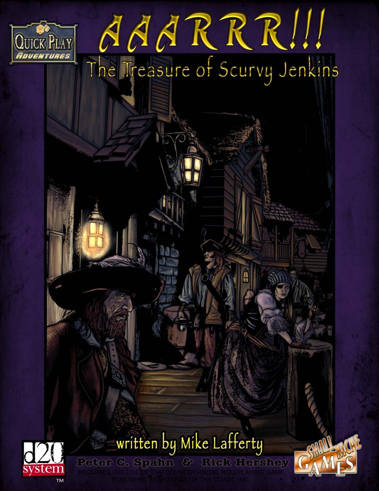 AAARRR!!!: The Treasure of Scurvy Jenkins by Empty Room Studios Publishing (Small Niche Games)