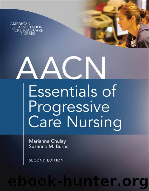 AACN Essentials of Progressive Care Nursing by Marianne Chulay & Suzanne M. Burns RN MSN RRT ACNP CCRN FAAN FCCM FAANP