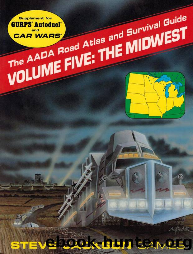AADA Road Atlas and Survival Guide Volume 5 The Midwest by Unknown