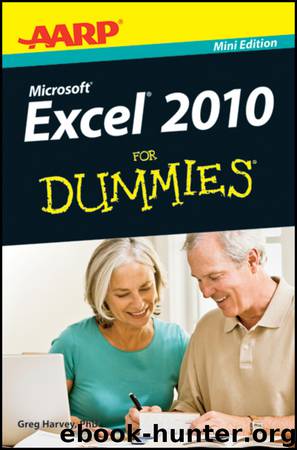 AARP Excel 2010 For Dummies by Greg Harvey