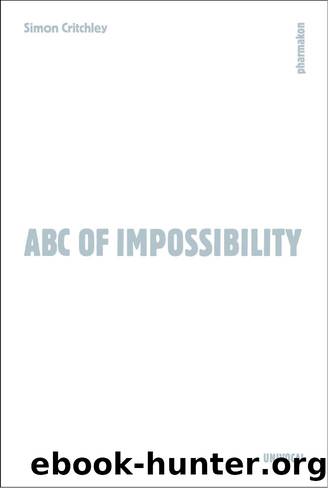 ABC of Impossibility by Simon Critchley