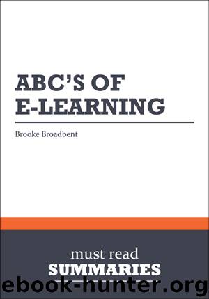 ABCs of e-Learning - Brooke Broadbent by Must Read Summaries