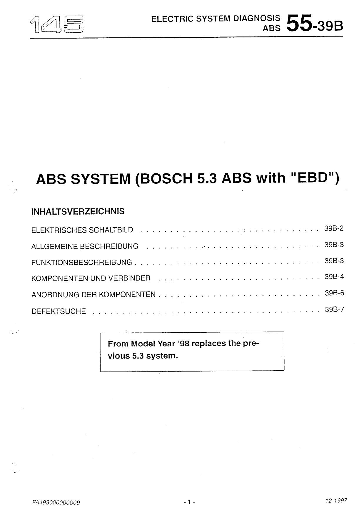 ABS System Bosch 5.3 ABS with EBD by ADAM CARTER