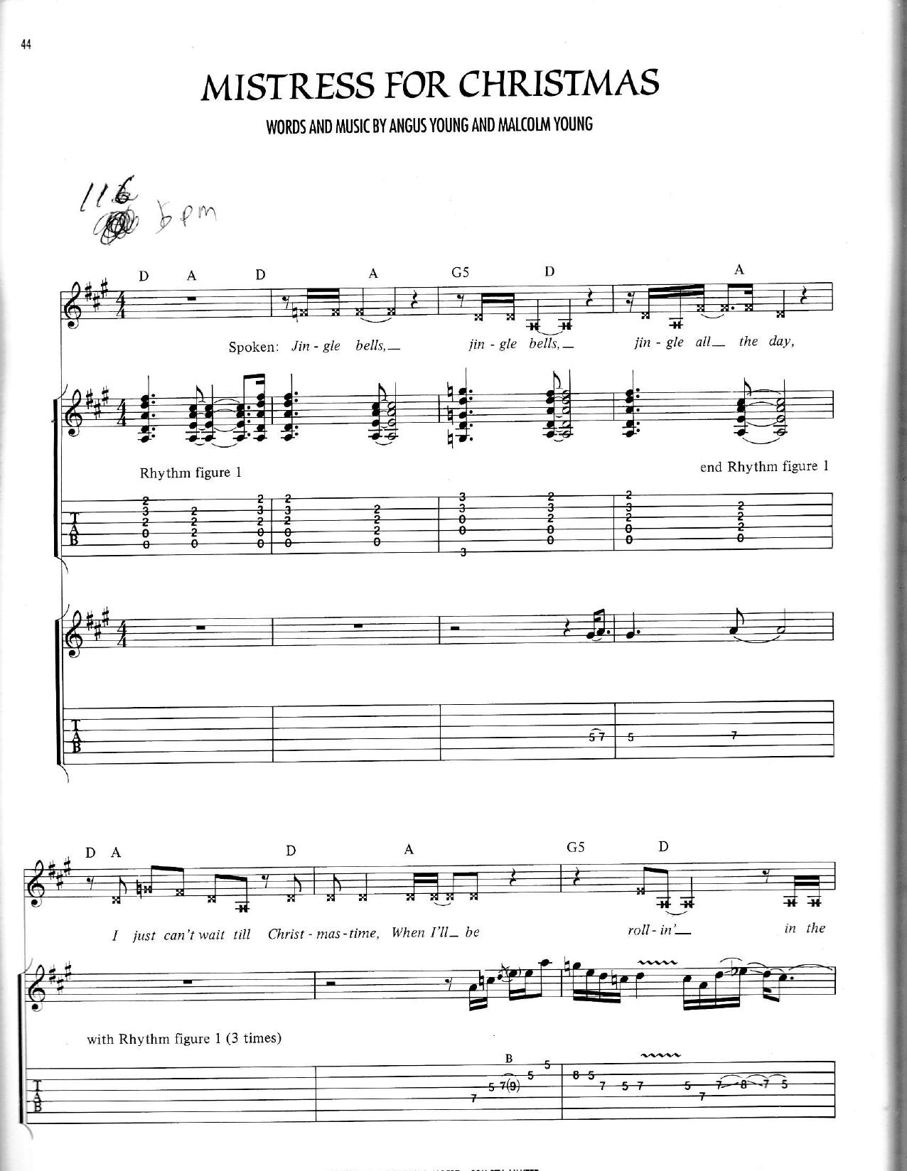 AC-DC by Mistress for Christmas