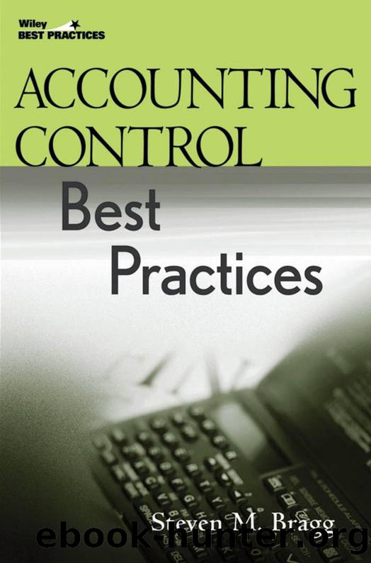 ACCOUNTING Accounting Control Best Practices 0471356395 by Unknown