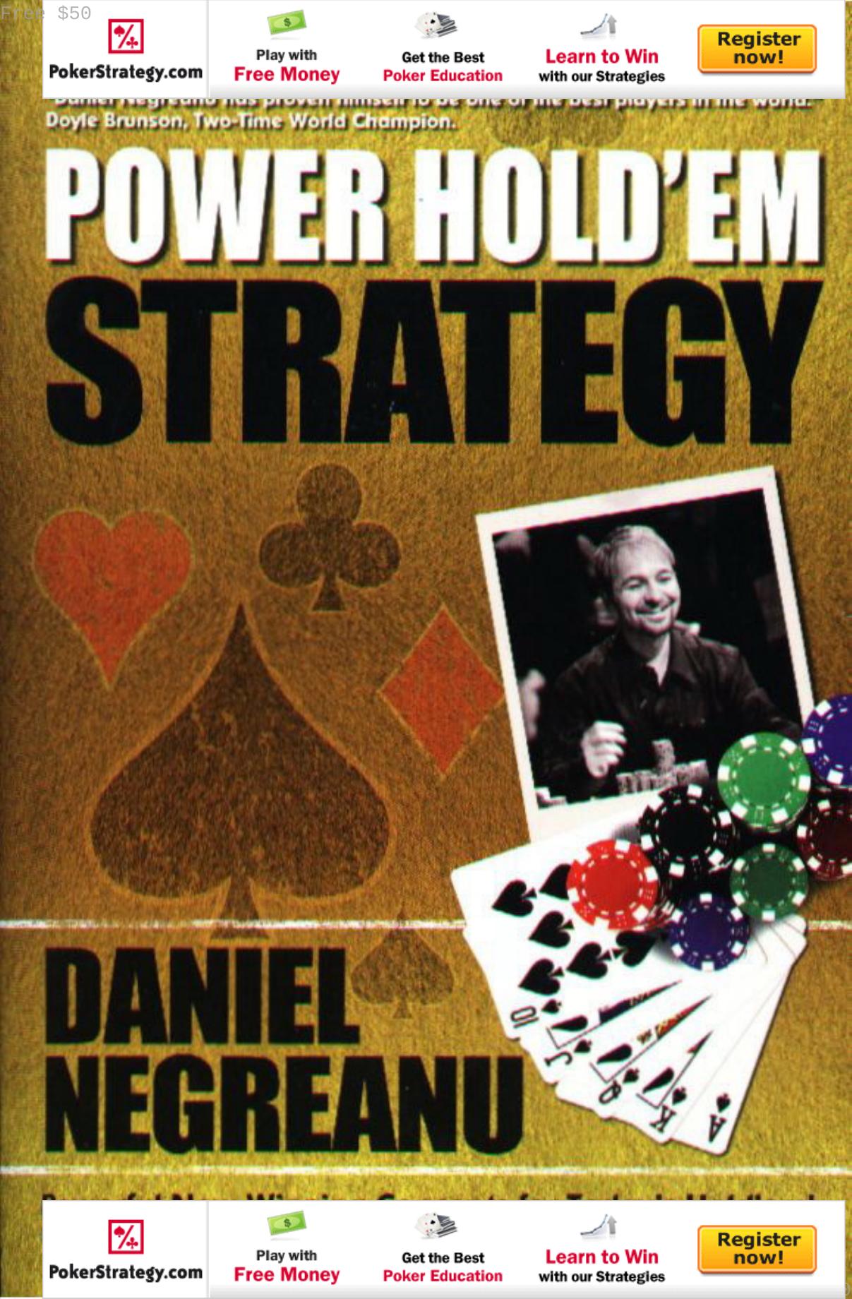 ACDSee PDF Image. by Power Hold'em Strategy by Daniel Negreanu