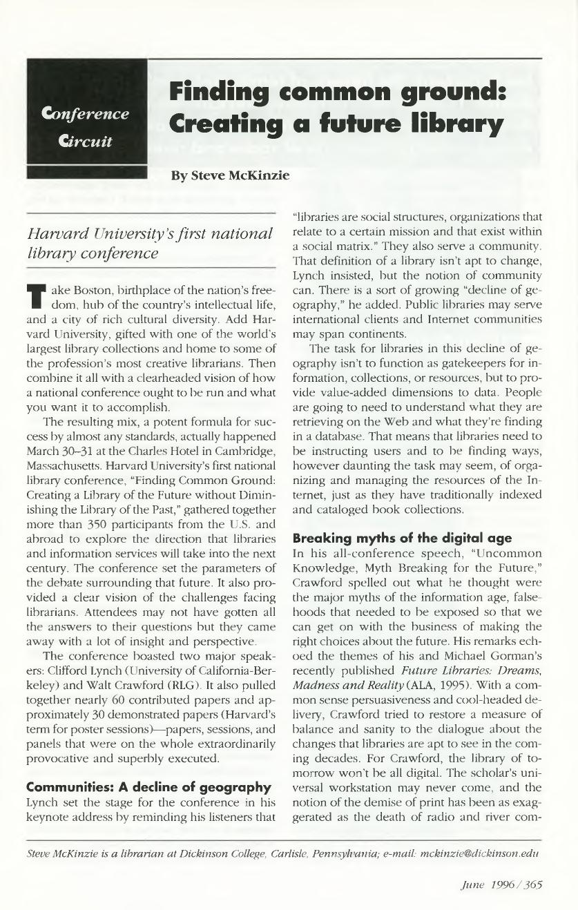 ACRL News Issue (B) of College & Research Libraries by NIH
