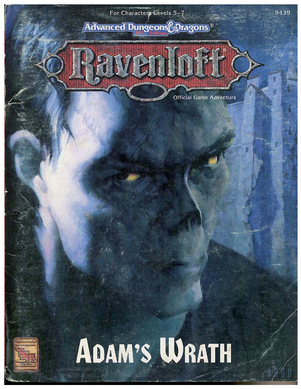 AD&D 2.0 Ravenloft Level 5-7 Adventure by Adams Wrath