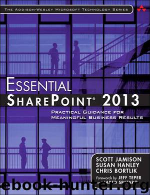 ADDISON.WESLEY.ESSENTIAL.SHAREPOINT.2013.3RD.EDITION.2014 by Chris Bortlik
