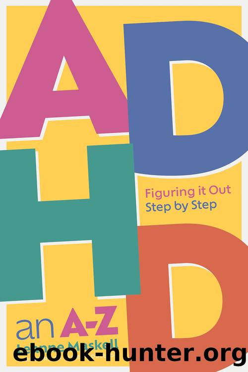 ADHD an A-Z by Leanne Maskell