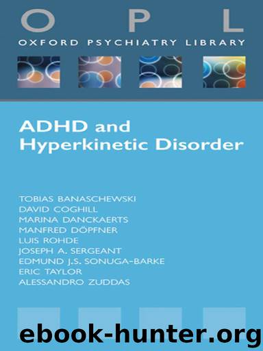 ADHD and Hyperkinetic Disorder by Tobias Banaschewski & Alessandro Zuddas & Philip Asherson & Jan Buitelaar & David Coghill