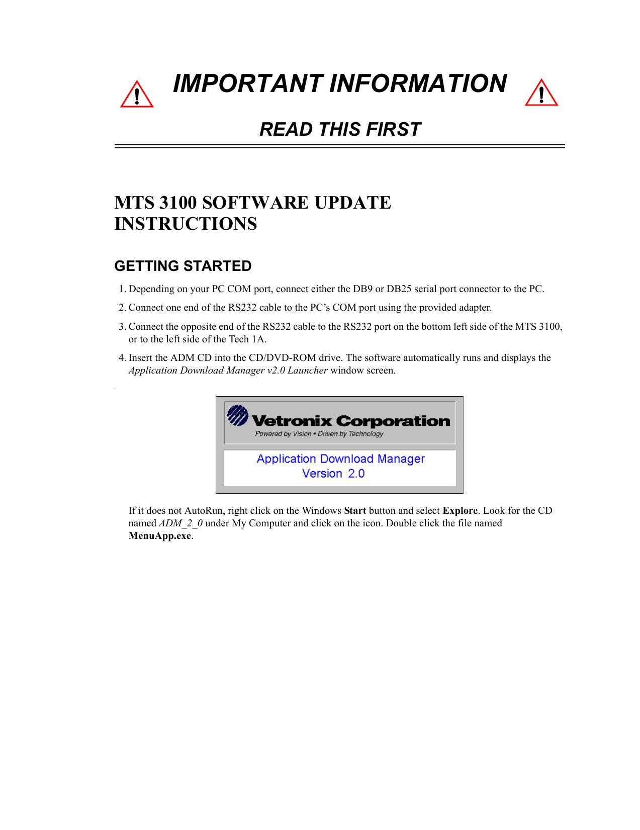 ADM Quick Start Guide.fm by JVogt