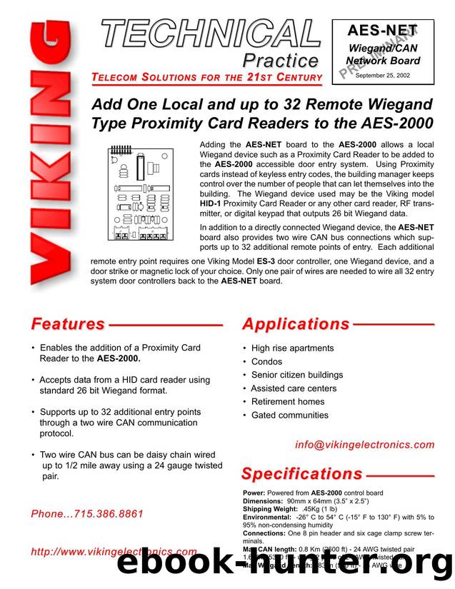 AES-NET Technical Practice by Unknown