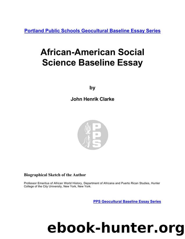 AFRICAN AND AFRICAN-AMERICAN TRADITIONS IN LANGUAGE ARTS by Dr. E. C. Ogbuobiri