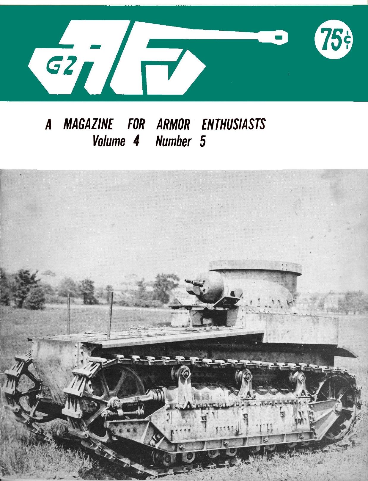 AFV-G2: A Magazine For Armor Enthusiasts Vol.4 No.5 by Unknow