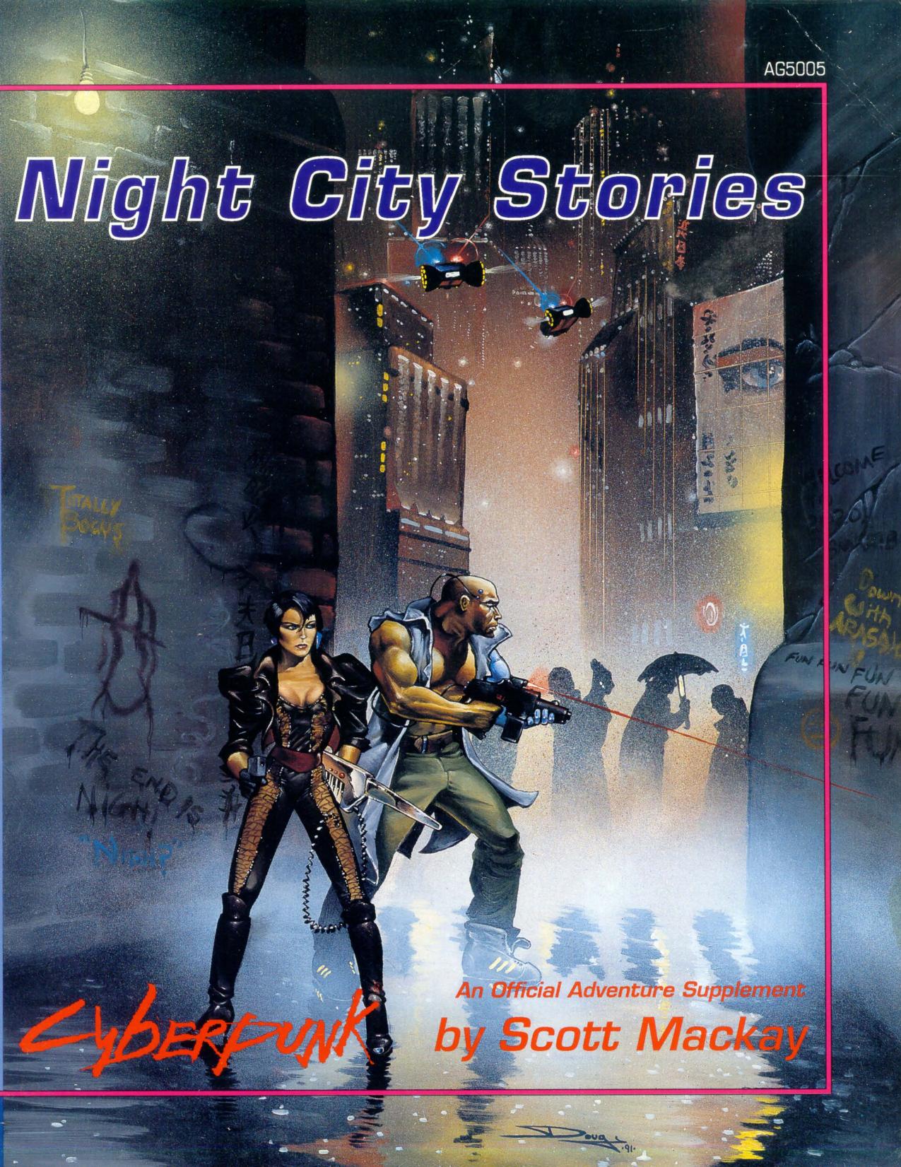 AG5005 Night City Stories by Atlas Games