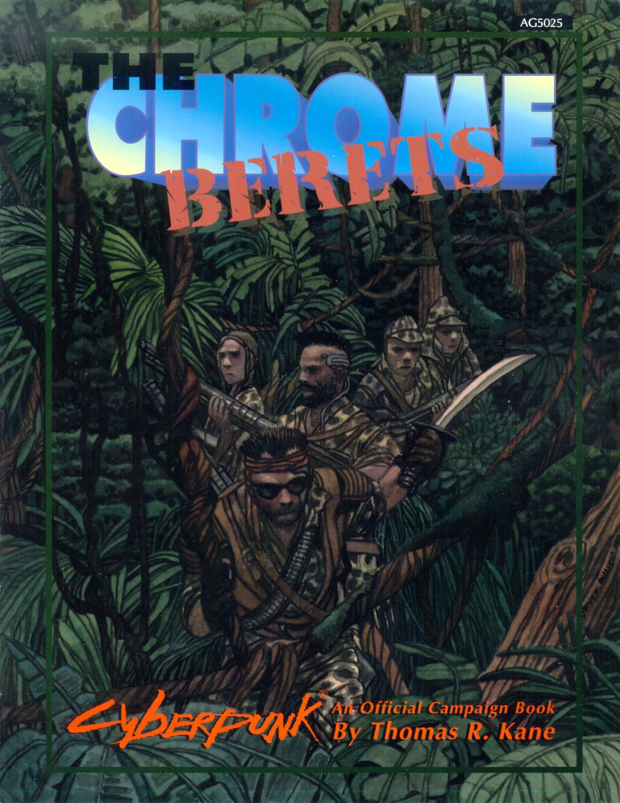 AG5025 The Chrome Berets by Atlas Games