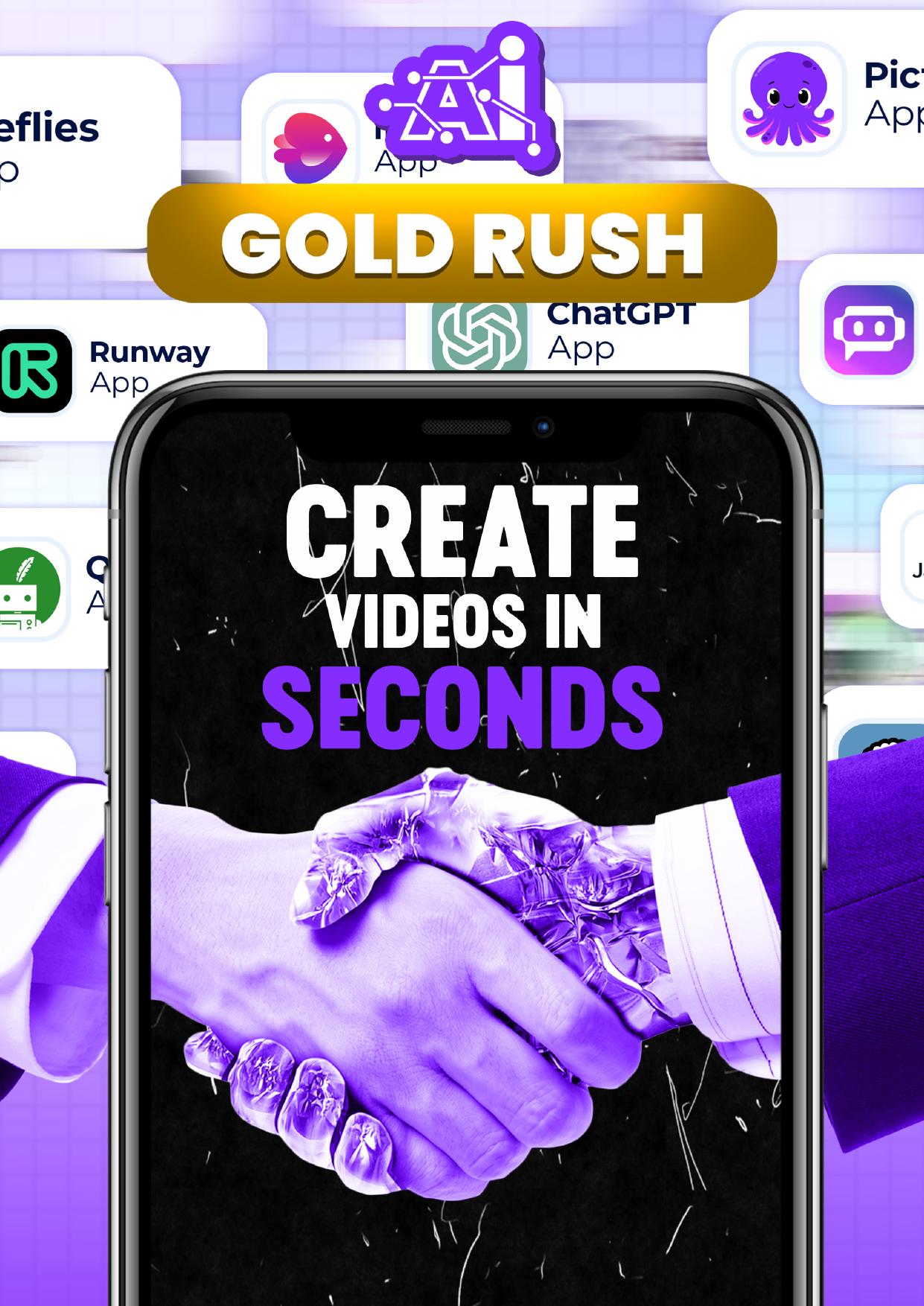 AI Gold Rush: Create Videos in Seconds by Insiders AI