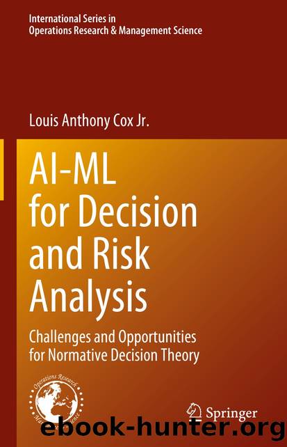 AI-ML for Decision and Risk Analysis by Louis Anthony Cox Jr