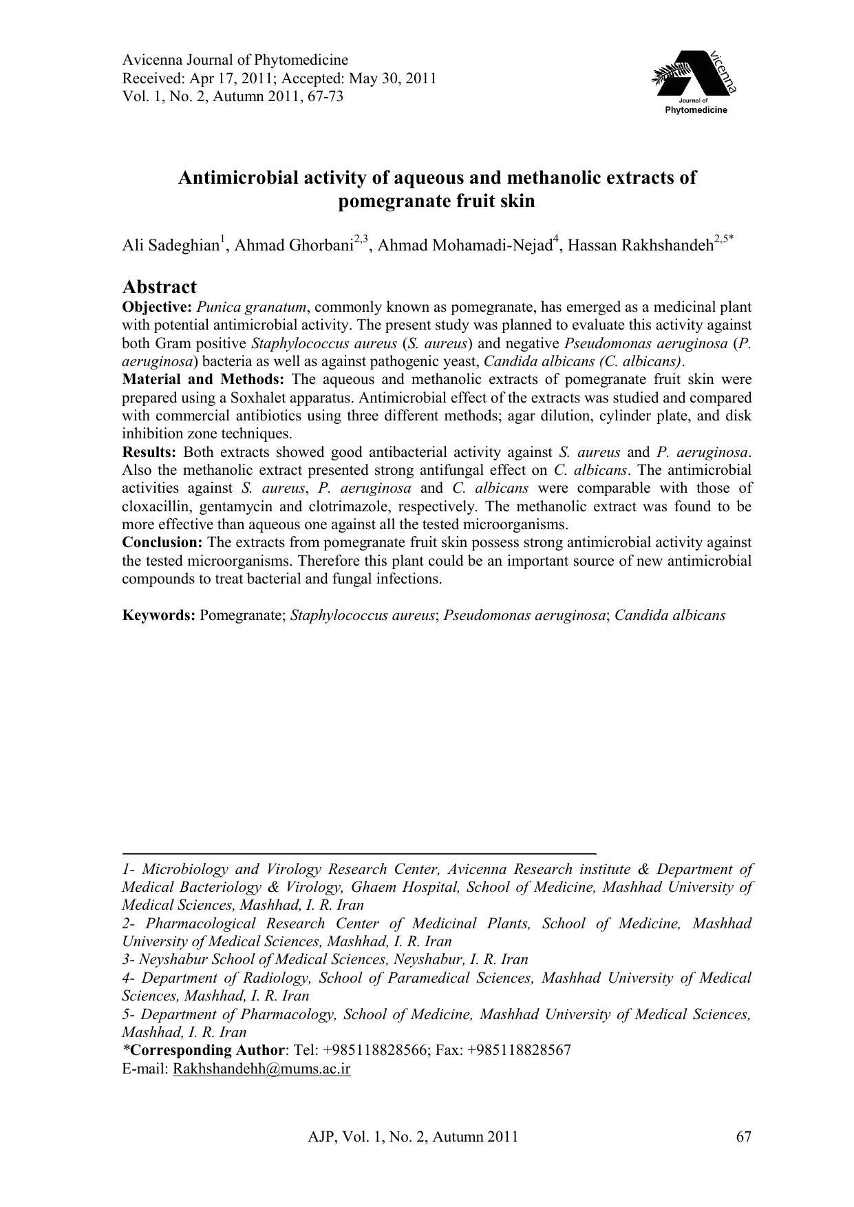 AJP Volume 1 Issue 2 Pages 67-73 by nima