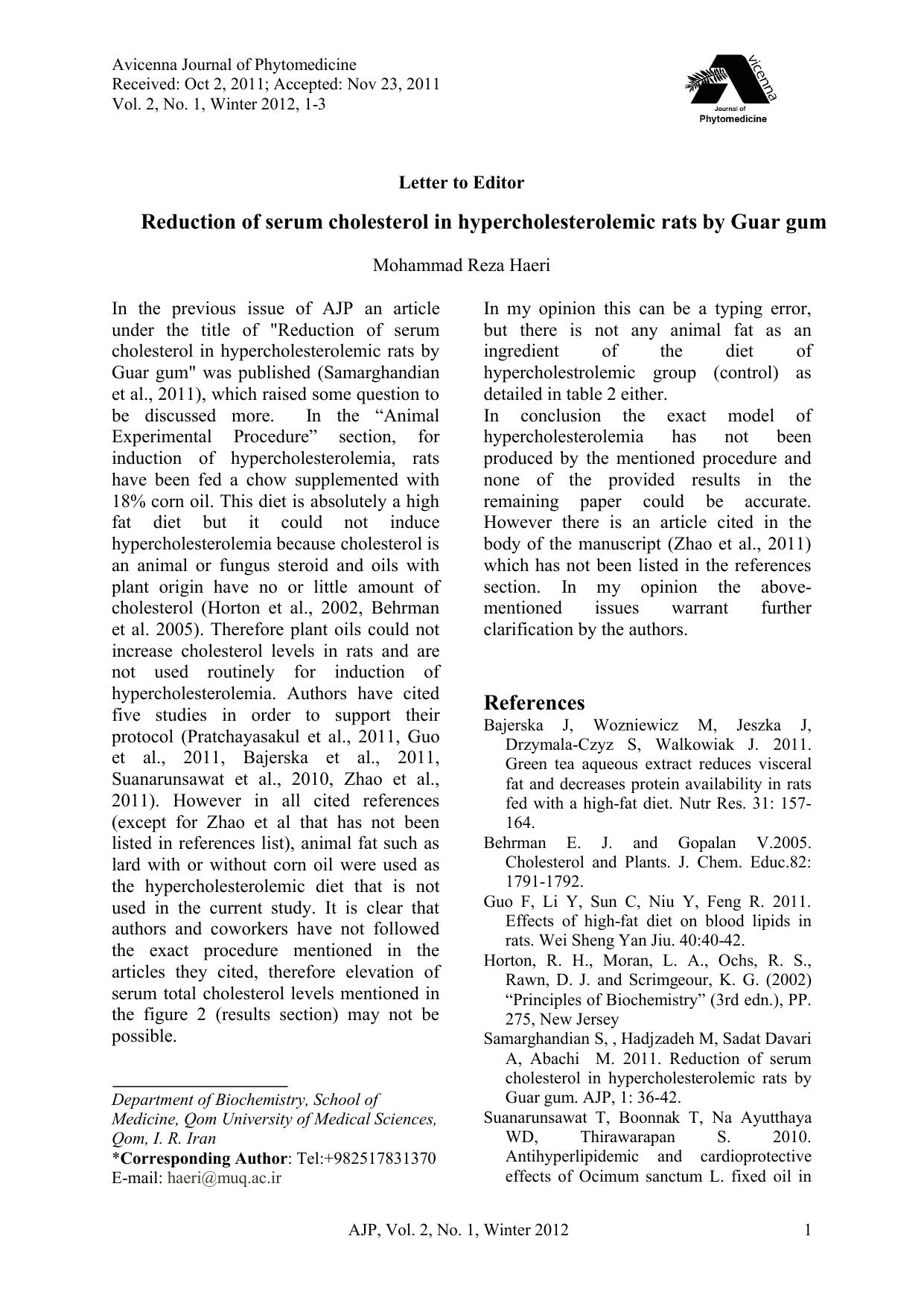 AJP Volume 2 Issue 1 Pages 1-3 by Dr.Haeri
