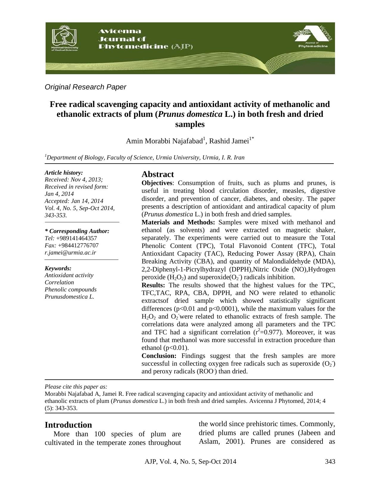 AJP Volume 4 Issue 5 Pages 343-353 by amin
