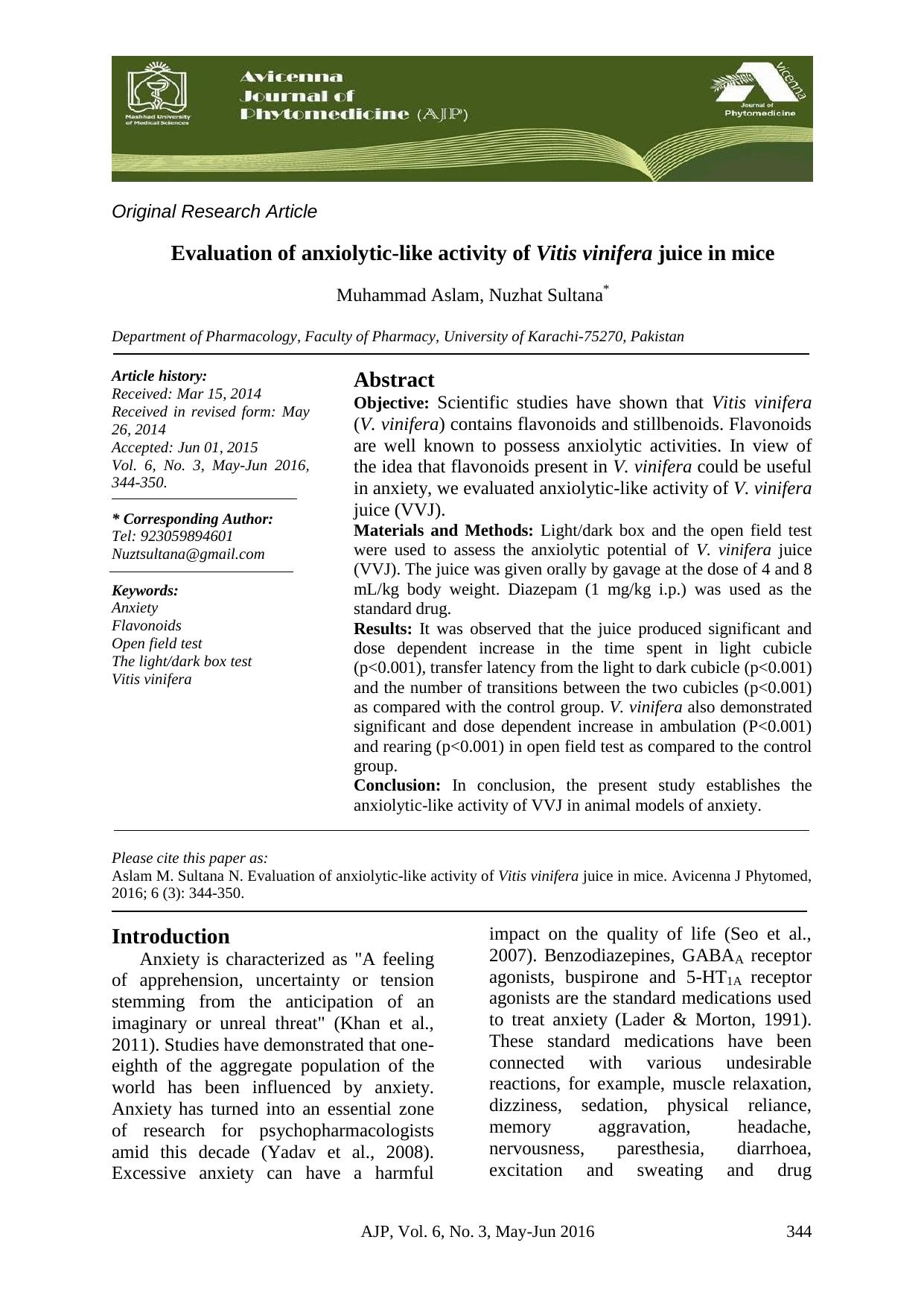 AJP Volume 6 Issue 3 Pages 344-350 by xarezmi