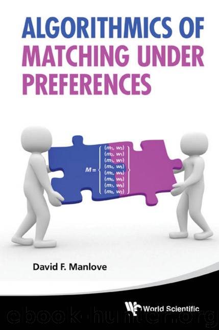 ALGORITHMICS OF MATCHING UNDER PREFERENCES by MANLOVE DAVID