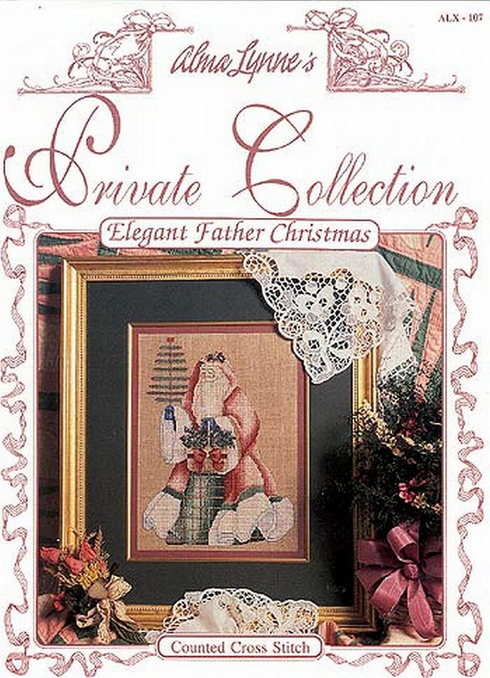 ALX107 Elegant Father Christmas by Unknown