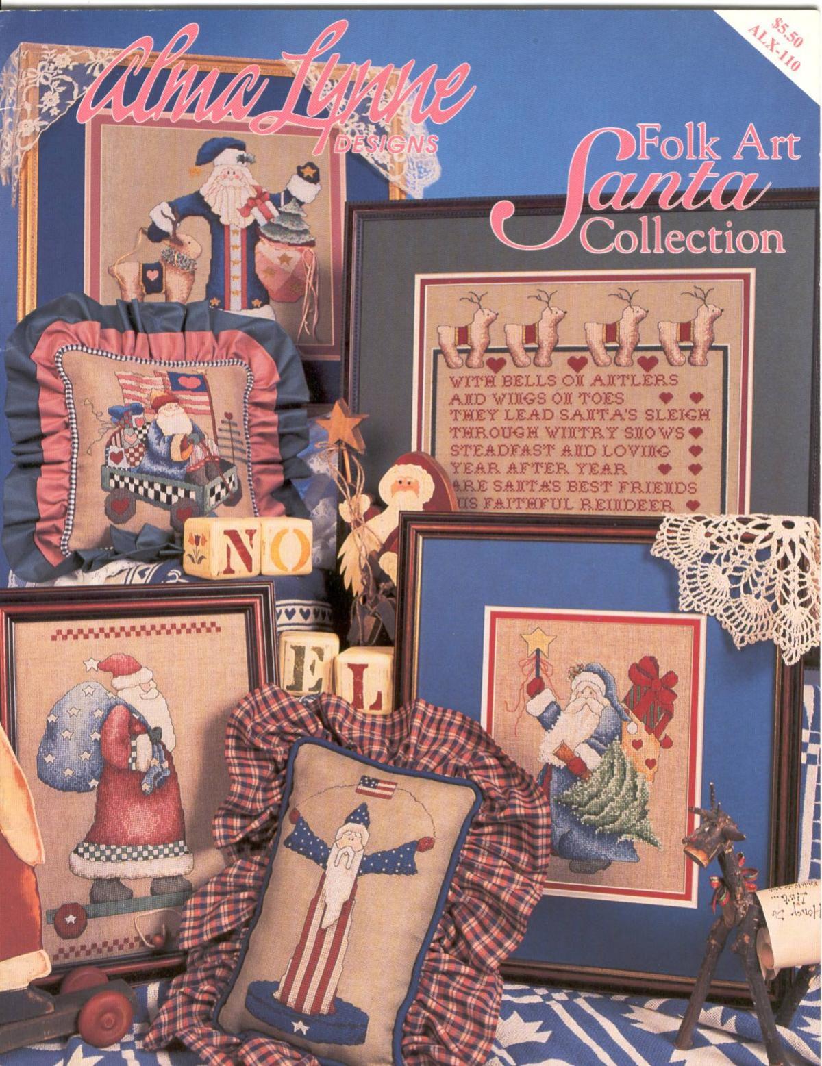 ALX110 Folk Art Santa Collection by Unknown