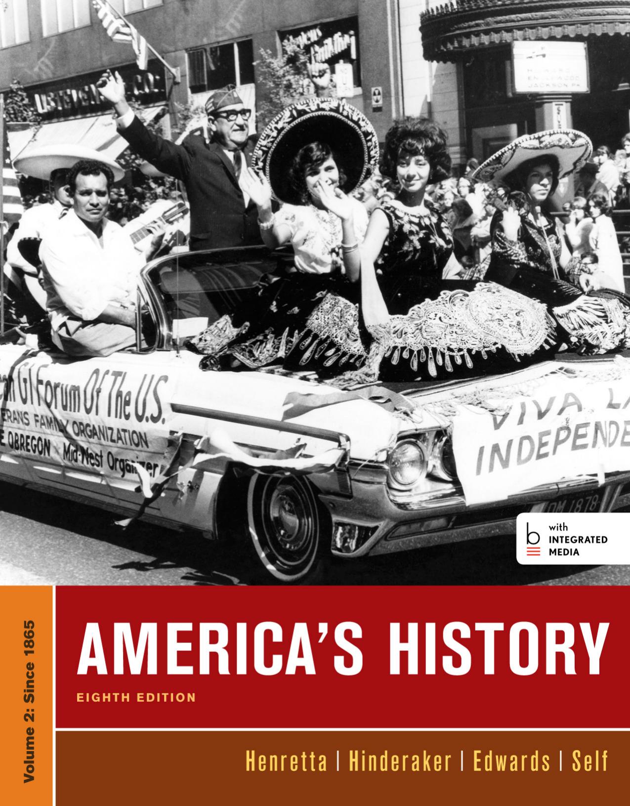 AMERICAâS HISTORY (EIGHTH EDITION) by unknow