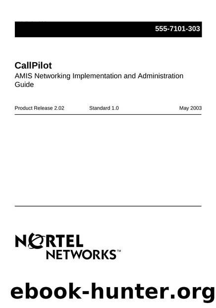 AMIS Networking Implementation and Administration Guide by IML