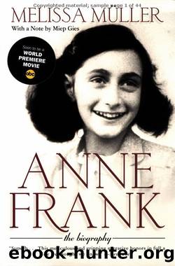 ANNE FRANK biography by Melissa Mueller