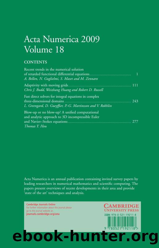 ANU volume 18 issue 1 Cover and Back matter by Unknown