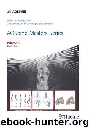 AOSpine Masters Series, Volume 8: Back Pain by Luiz Roberto Gomes Vialle