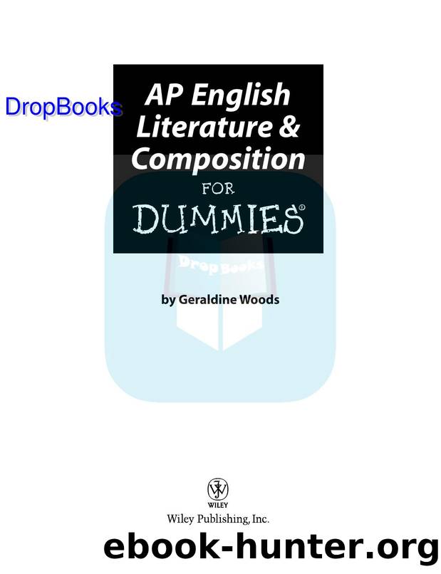 AP English Literature  Composition for Dummies ISBN by 0470194251 DropBooks APP
