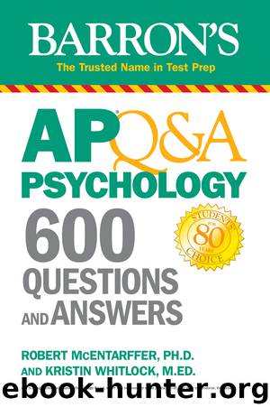 AP Q&A Psychology by Robert McEntarffer