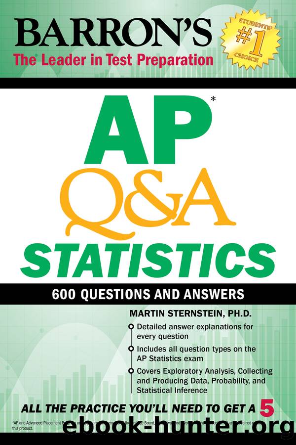 AP Q&A Statistics by Martin Sternstein
