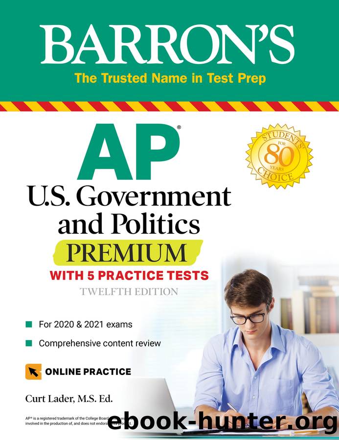 AP US Government and Politics Premium by Curt Lader