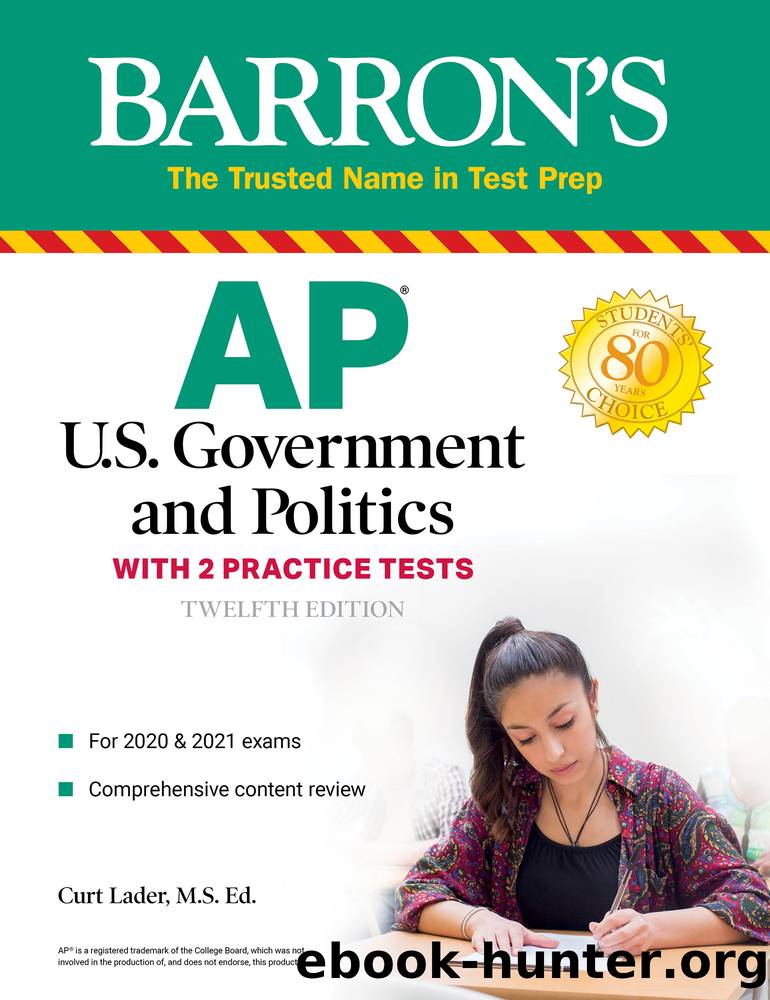 AP US Government and Politics by Curt Lader