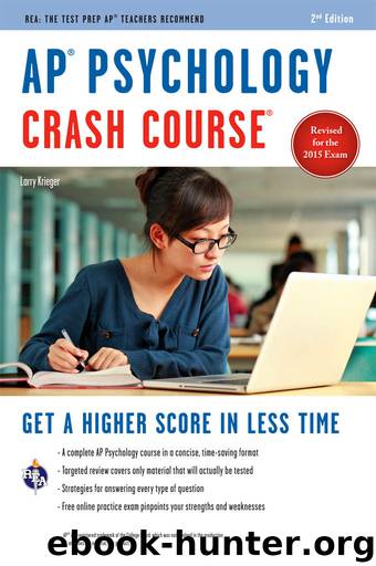 AP® Psychology Crash Course Book + Online (Advanced Placement (AP) Crash Course) by Larry Krieger & Nancy Fenton & Jessica Flitter