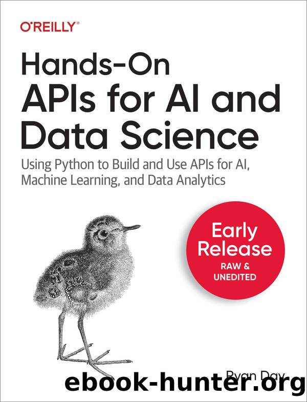 APIs for AI and Data Science (for DUC PHAM) by Ryan Day