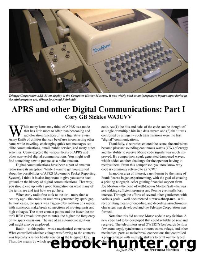APRS and other Digital Communications by Unknown