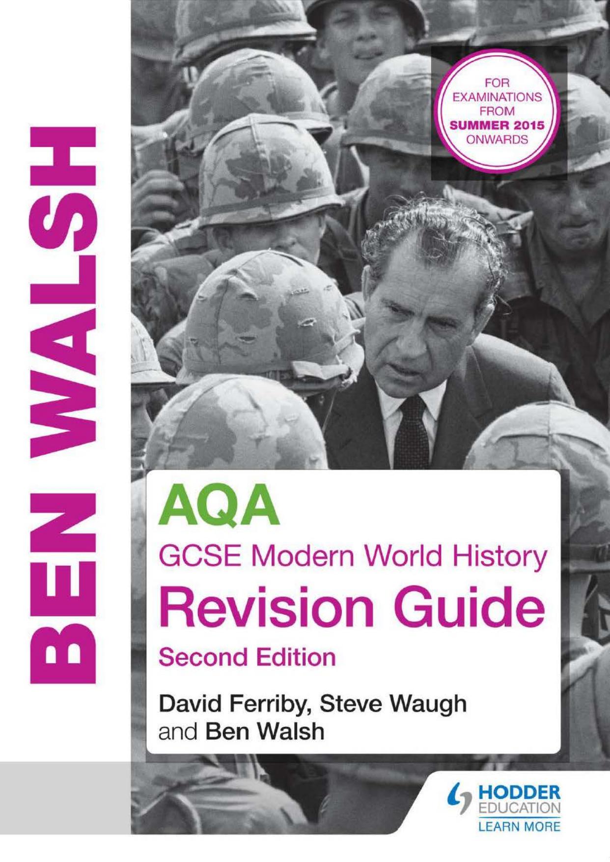 AQA GCSE Modern World History Revision Guide 2nd Edition by Unknown