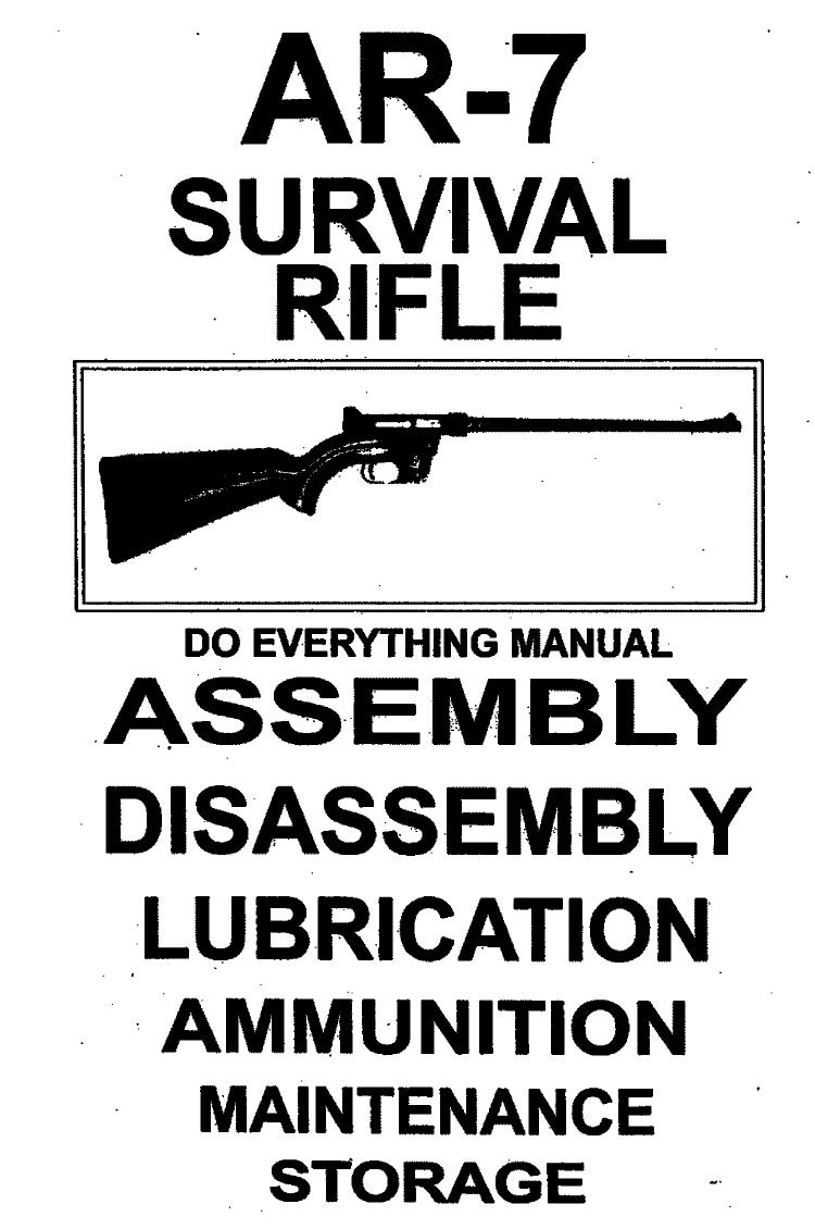 AR-7 Survival Rifle by Do Everything Manual