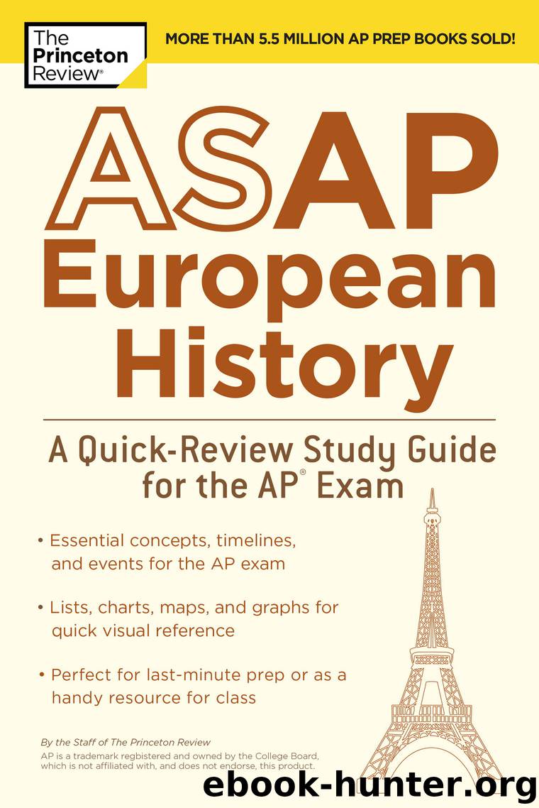 ASAP European History by Princeton Review