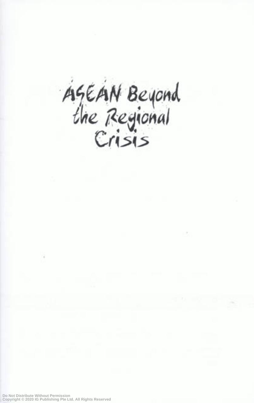 ASEAN beyond the regional crisis : challenges and initiatives by ; Mya Than (editor)