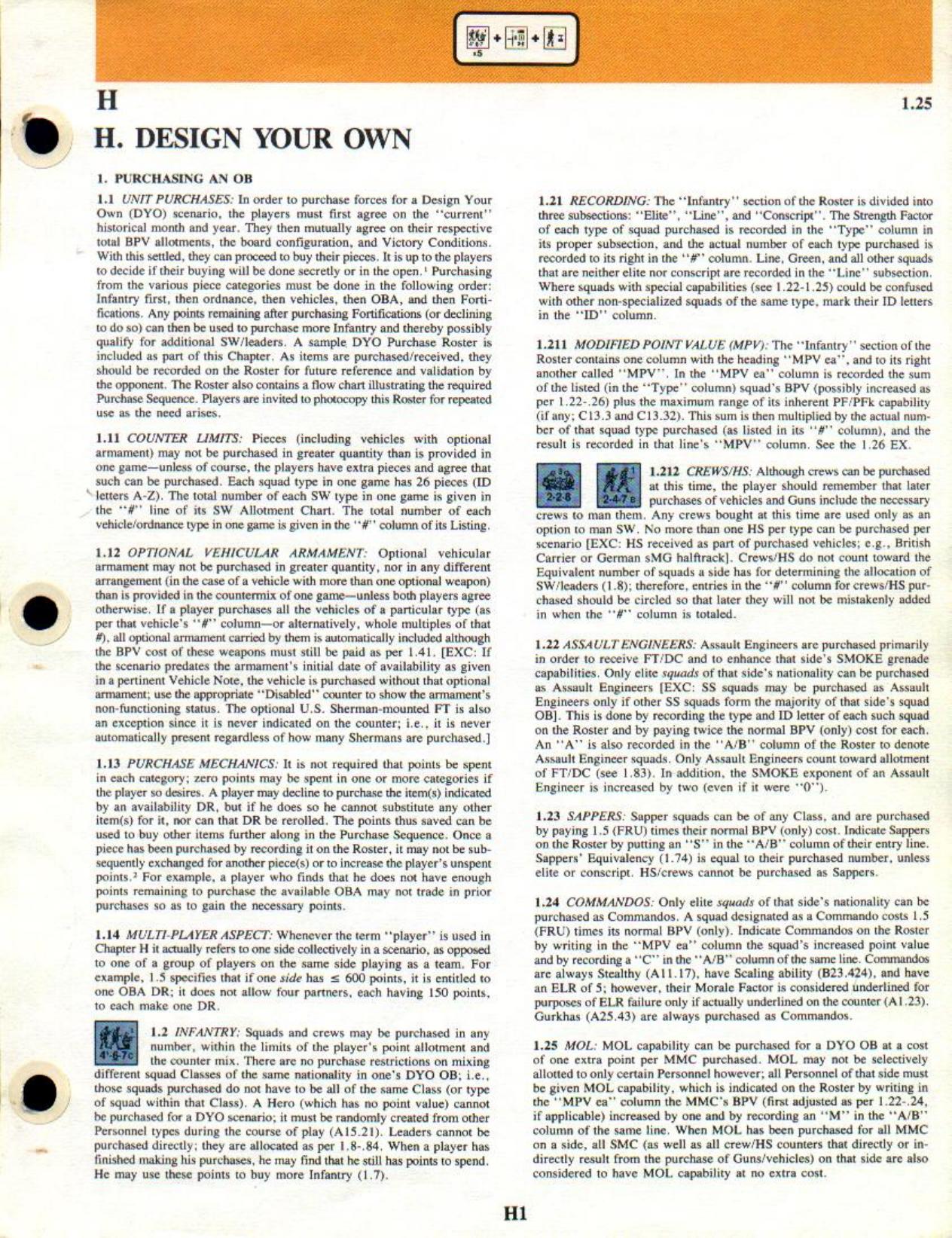 ASL Chapter H by DYO Vehicle & Ordnance Notes
