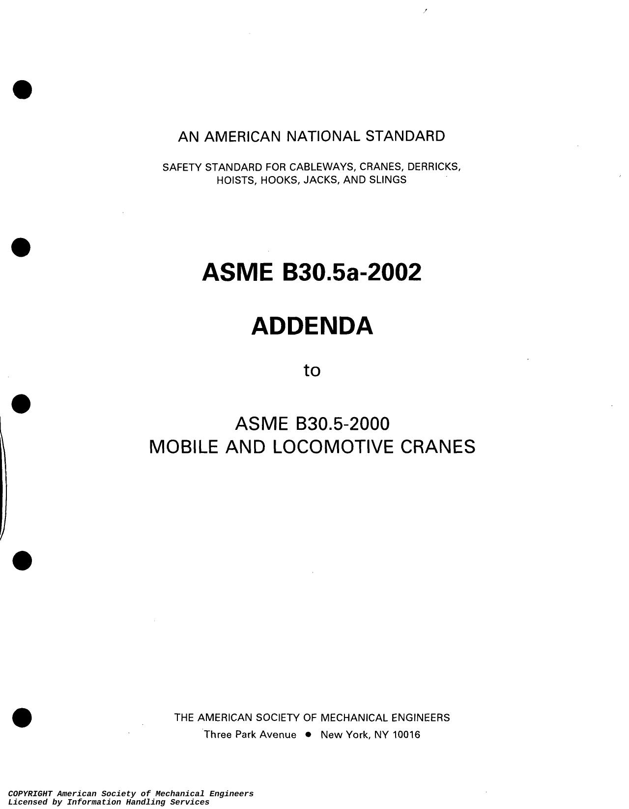 ASME B30-5-MOBILE AND LOCOMOTIVE CRANES.pdf by ASME
