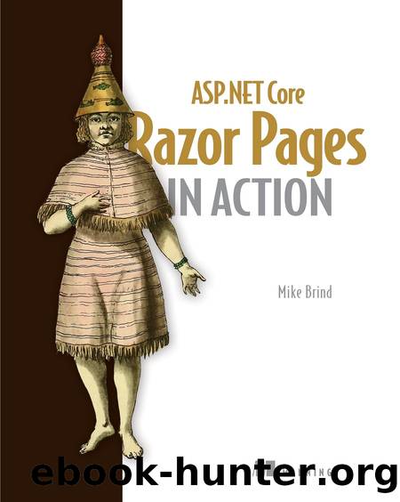 ASP.NET Core Razor Pages in Action by Mike Brind